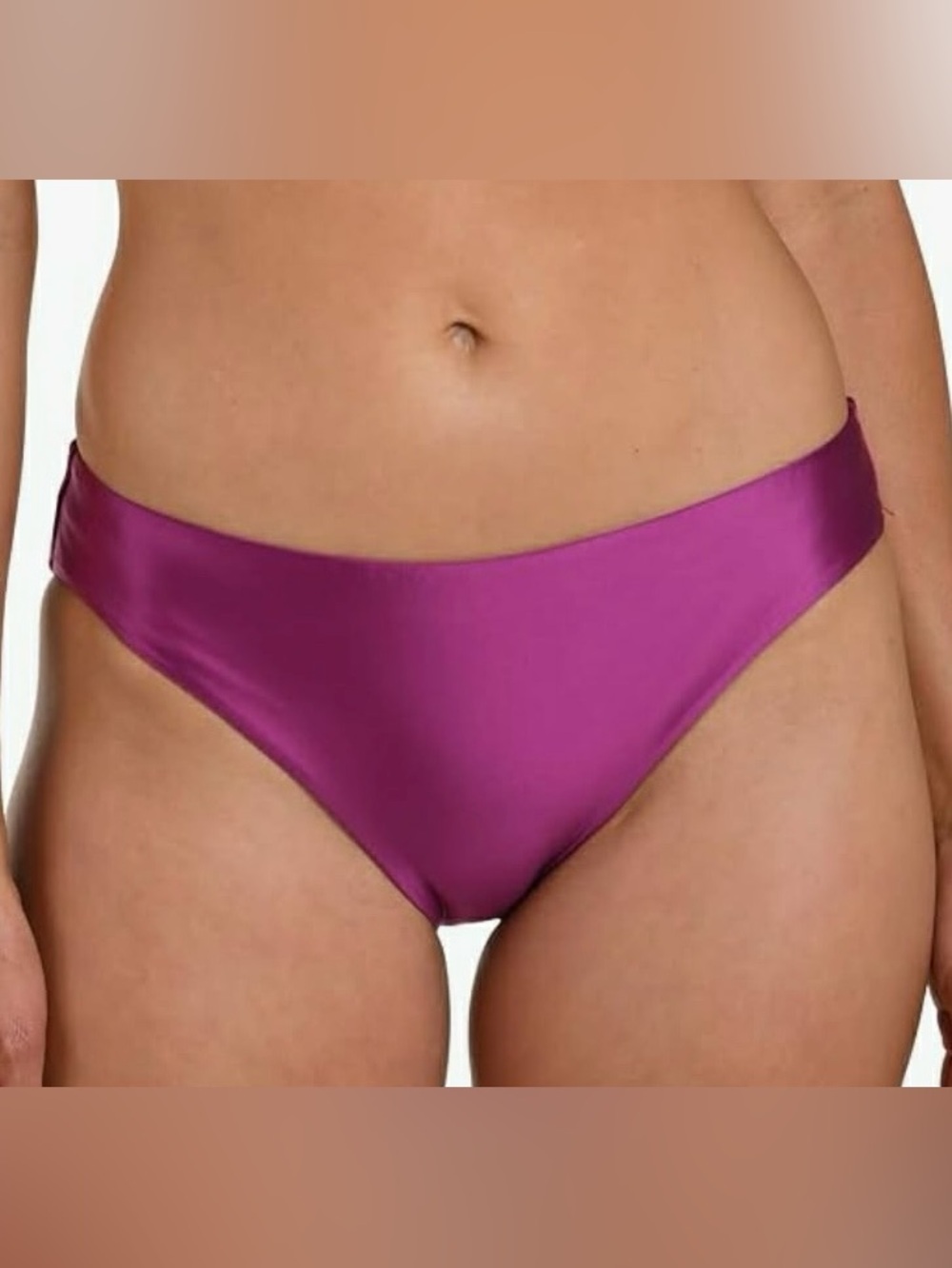 La Blanca Berry//Earth Goddess Hipster Bikini Swimsuit Bottom size 8 NWT